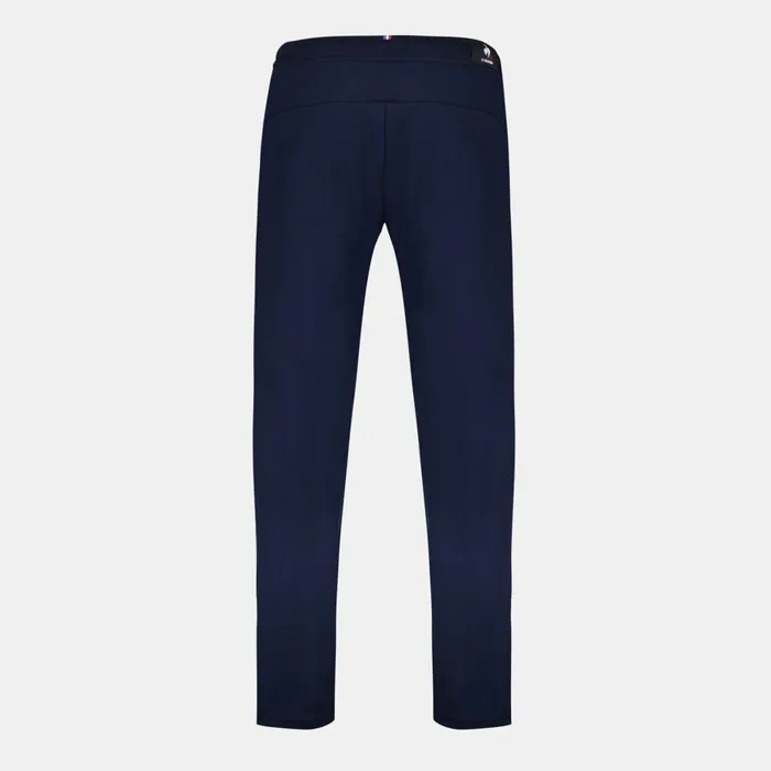 Men Le Coq Sportif Trousers And Joggers Ton Sur Ton Trousers Coupe Droite Dark Velvet