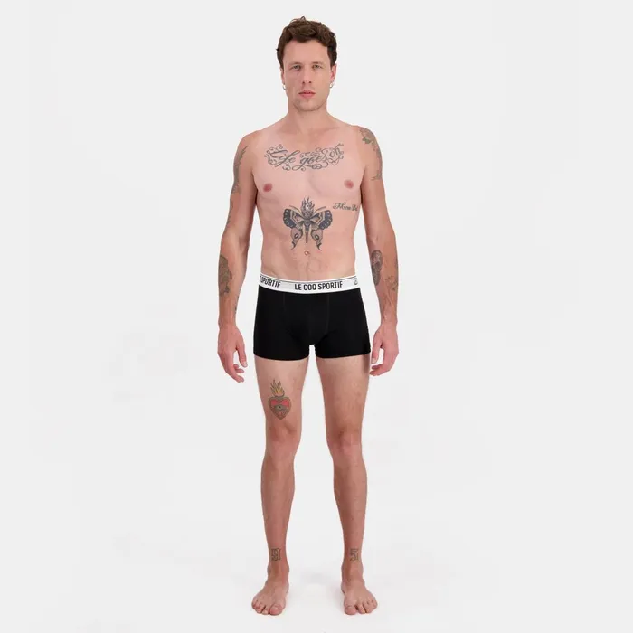 Men Le Coq Sportif Underwear Trunk Blackblack Men Le Coq Sportif Underwear Trunk Blackblack