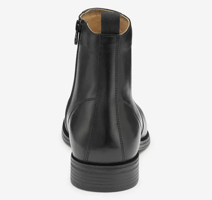 Men Lewis Zip Boot Black Full Grain JohnstonandMurphy Boots Men Lewis Zip Boot Black Full Grain JohnstonandMurphy Boots