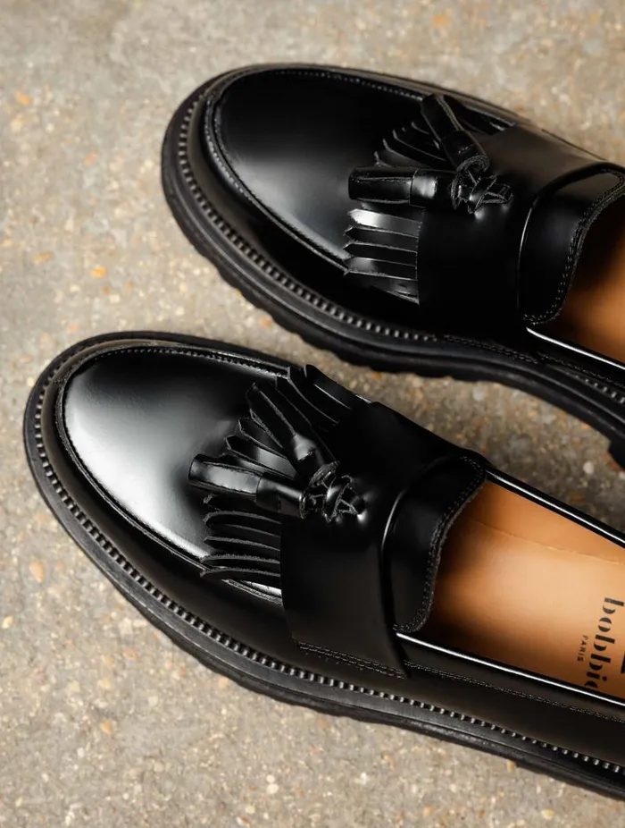 Men Loafers Bobbies Mal Siyah Black Men Loafers Bobbies Mal Siyah Black