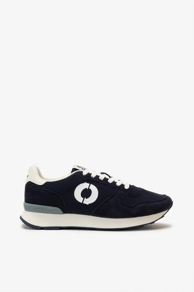 Men Navy Blue Uclaalf Trainers Ecoalf Sneakers