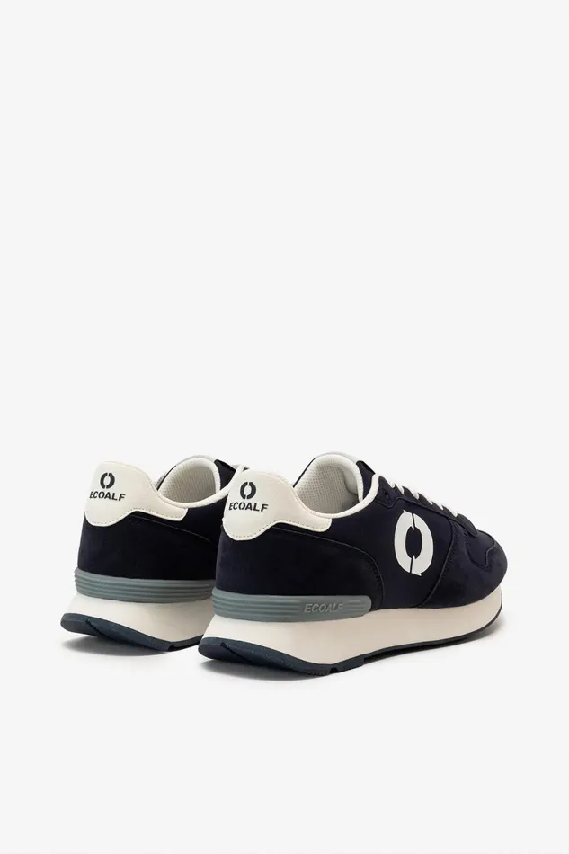 Men Navy Blue Uclaalf Trainers Ecoalf Sneakers