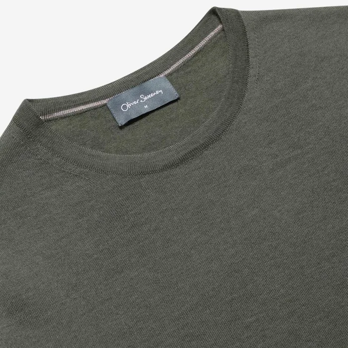 Men Oliver Sweeney Knitwear Camber Khaki Men Oliver Sweeney Knitwear Camber Khaki