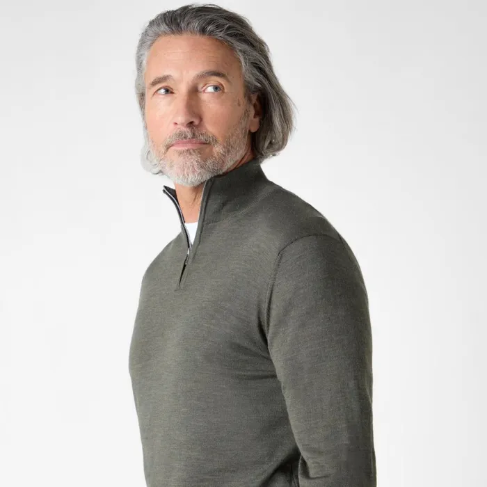 Men Oliver Sweeney Knitwear Curragh Khaki