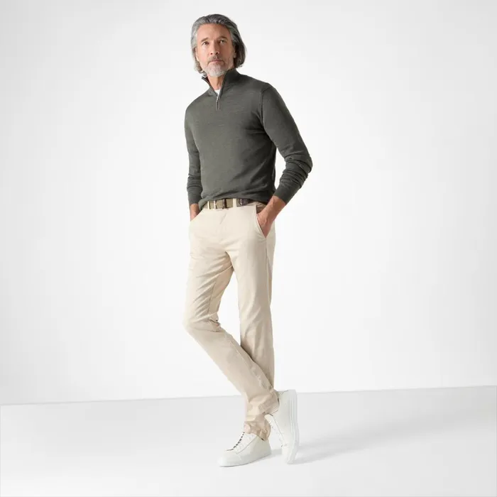 Men Oliver Sweeney Knitwear Curragh Khaki Men Oliver Sweeney Knitwear Curragh Khaki