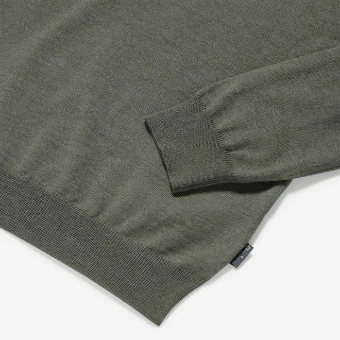 Men Oliver Sweeney Knitwear Curragh Khaki Men Oliver Sweeney Knitwear Curragh Khaki