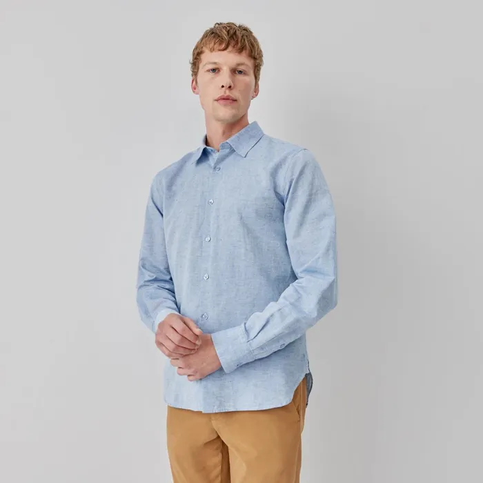 Men Oliver Sweeney Shirts Hawkesworth Blue