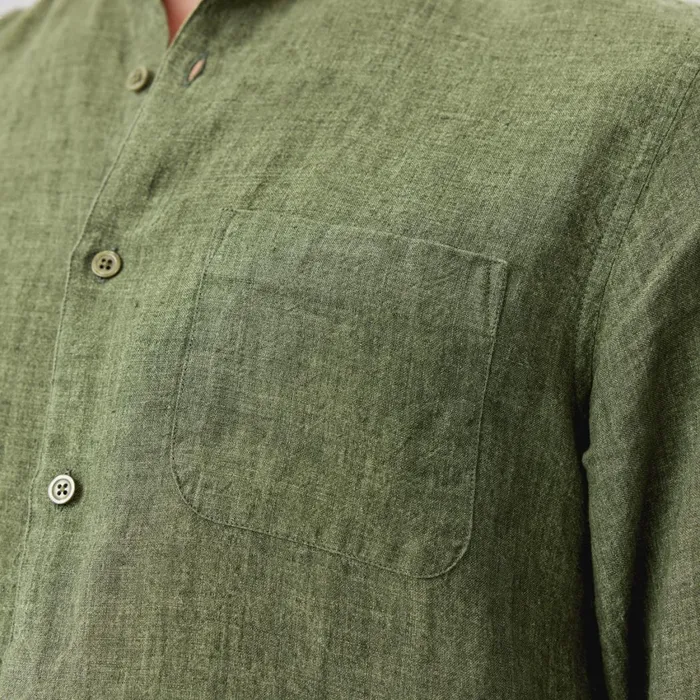 Men Oliver Sweeney Shirts Lambley Khaki