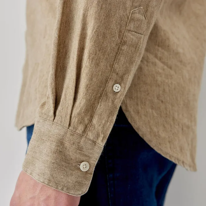Men Oliver Sweeney Shirts Lambley Sand Men Oliver Sweeney Shirts Lambley Sand