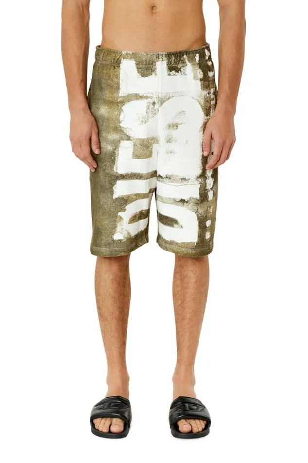 Men PMarshy Military Green Diesel Trousers And Shorts Men PMarshy Military Green Diesel Trousers And Shorts