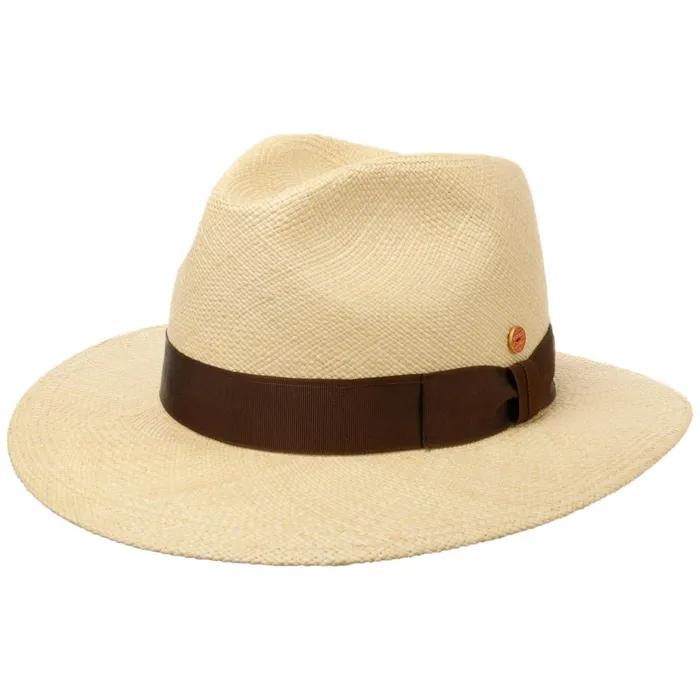 Men Panama Hats Mayser Brown Menton Panama Straw Hat Nature