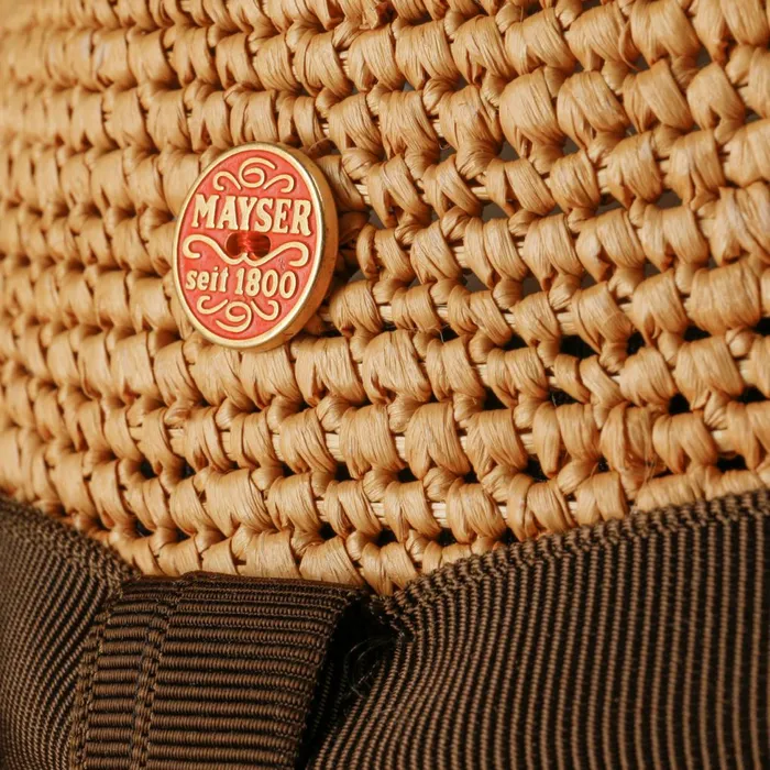 Men Panama Hats Mayser Ricardo Crochet Panama Hat Camel Men Panama Hats Mayser Ricardo Crochet Panama Hat Camel