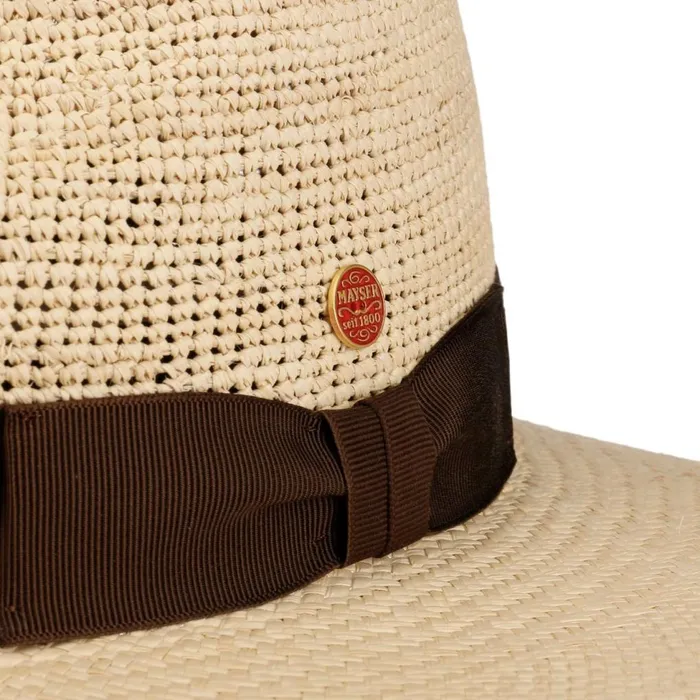 Men Panama Hats Mayser Ricardo Crochet Panama Hat Camel Men Panama Hats Mayser Ricardo Crochet Panama Hat Camel