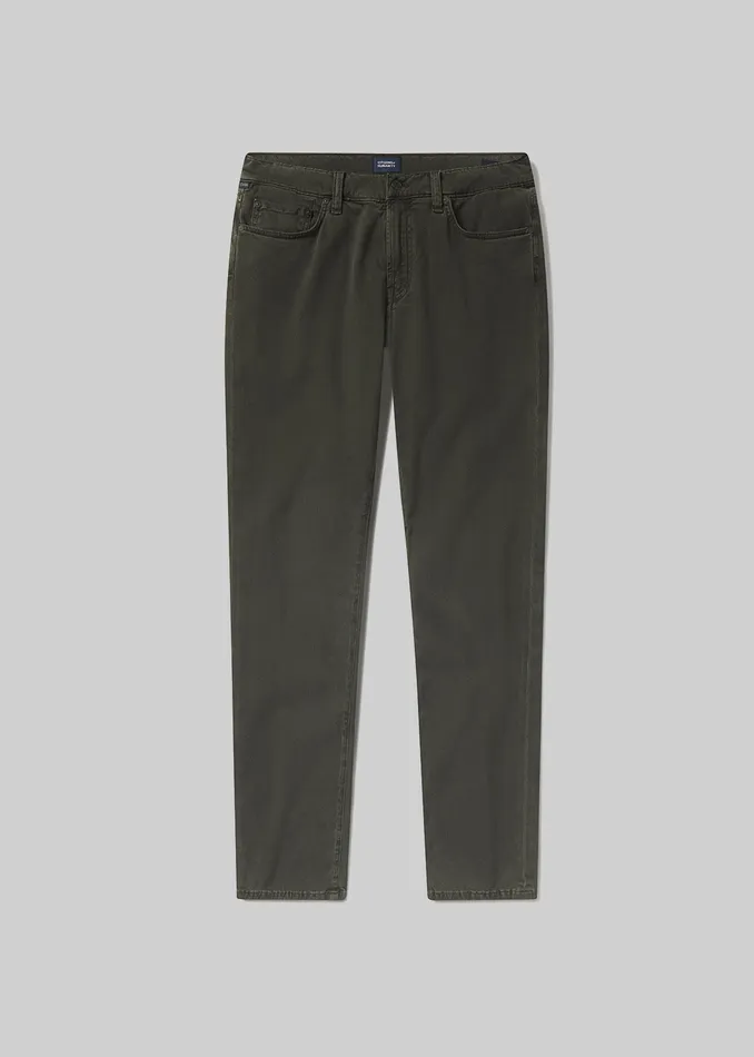 Men Pants Citizens Of Humanity London Tapered Slim Stretch Sateen In Field