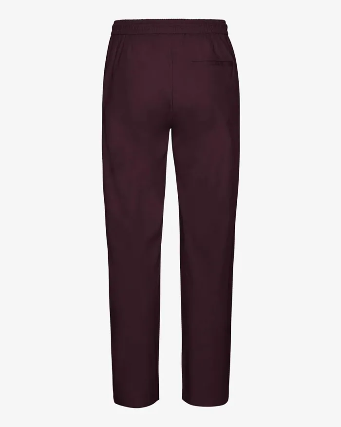 Men Pants Colorful Standard Organic Twill Pants Oxblood Red