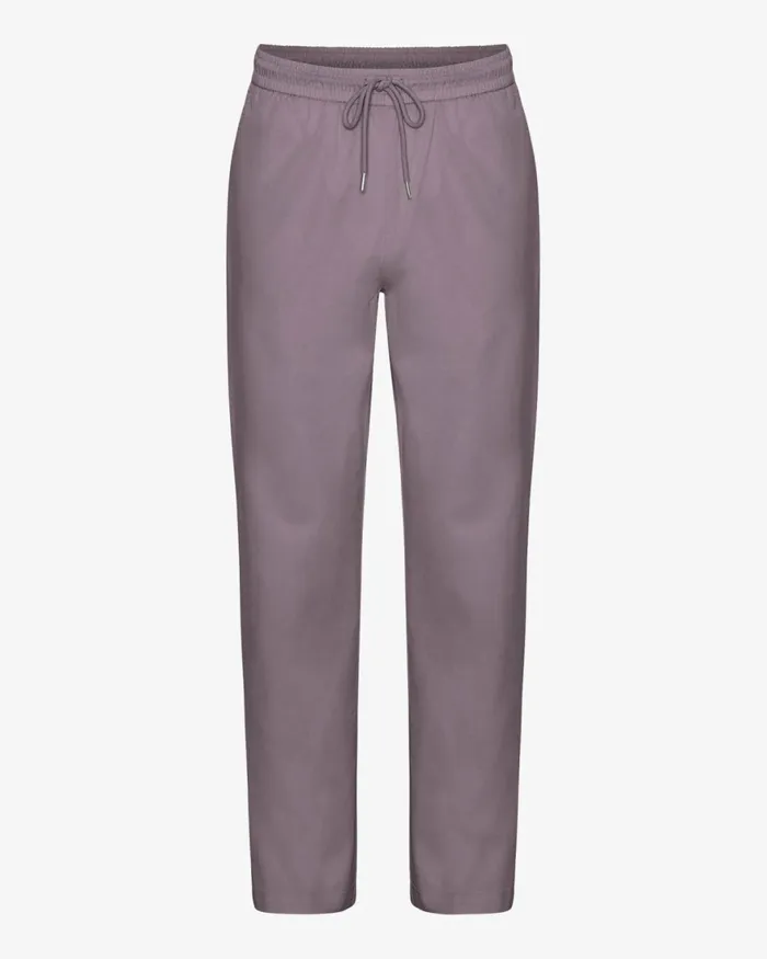 Men Pants Colorful Standard Organic Twill Pants Purple Haze