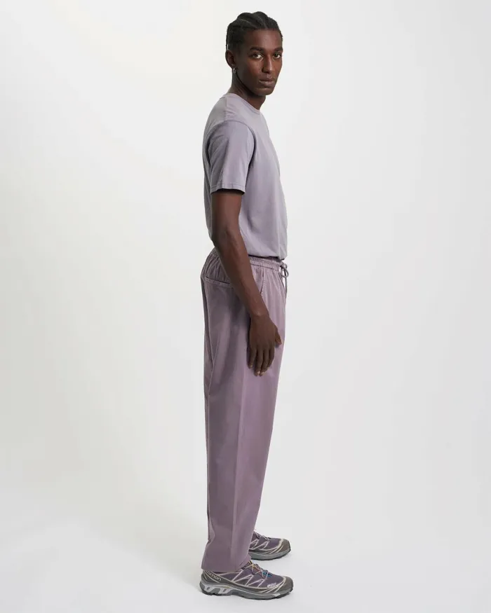 Men Pants Colorful Standard Organic Twill Pants Purple Haze