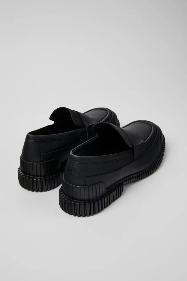 Men Pix Black Leather Mocasin Shoes Camper Formal Shoes Men Pix Black Leather Mocasin Shoes Camper Formal Shoes