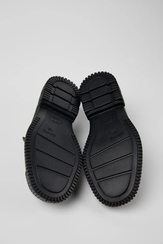 Men Pix Black Leather Mocasin Shoes Camper Formal Shoes Men Pix Black Leather Mocasin Shoes Camper Formal Shoes