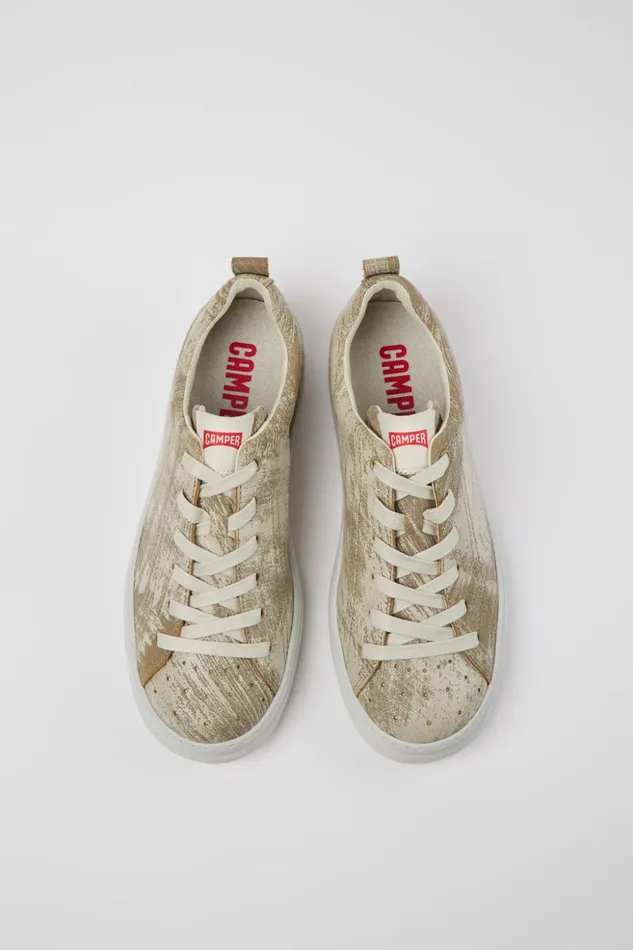 Men Runner Multicolored Recycled Nubuck Sneakers Camper Sneakers Men Runner Multicolored Recycled Nubuck Sneakers Camper Sneakers