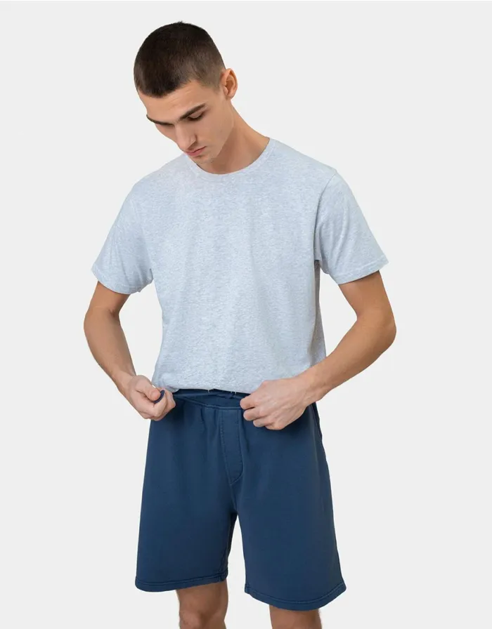 Men Shorts Colorful Standard Classic Organic Sweatshorts Polar Blue
