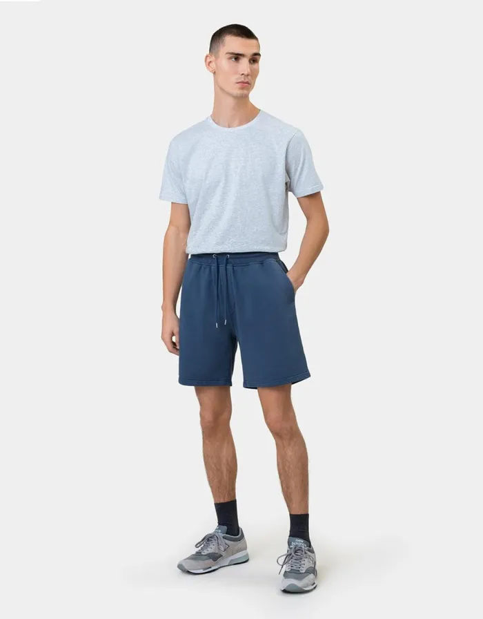 Men Shorts Colorful Standard Classic Organic Sweatshorts Polar Blue
