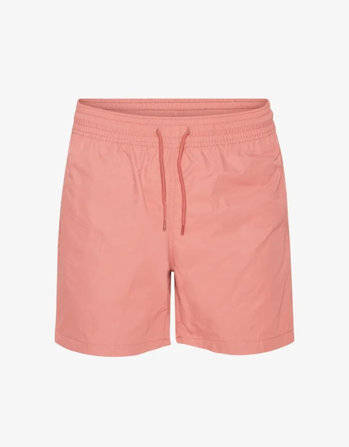 Men Shorts Colorful Standard Classic Swim Shorts Bright Coral