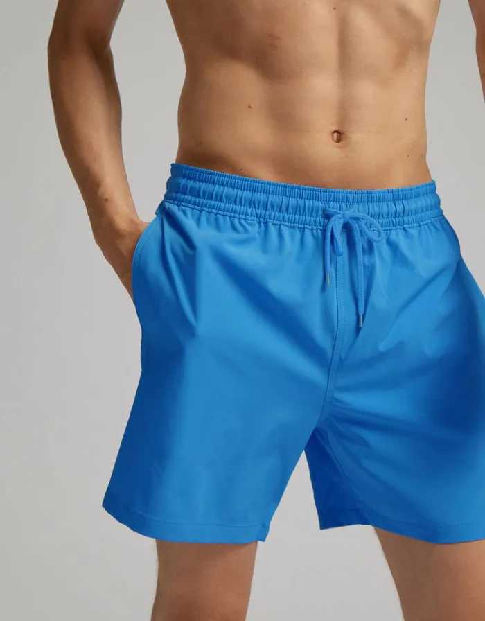 Men Shorts Colorful Standard Classic Swim Shorts Bright Coral
