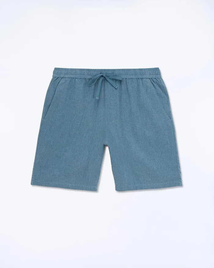 Men Shorts From Future Bermuda Shorts Denim Blue