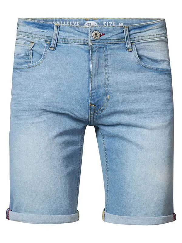 Men Shorts Petrol Industries Bullseye Denim Shorts Bleached