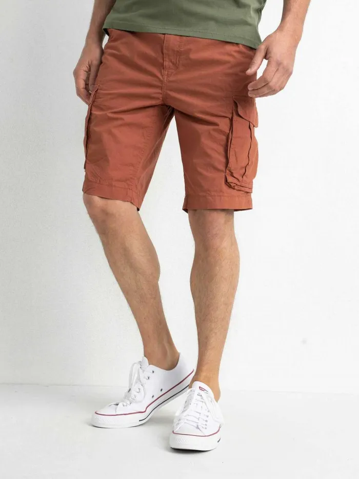 Men Shorts Petrol Industries Cargo Shorts Rustic Brown