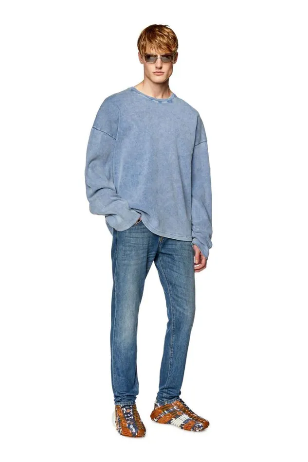 Men Slim Jeans 2019 DStrukt 09f88 Medium Blue Diesel Slim