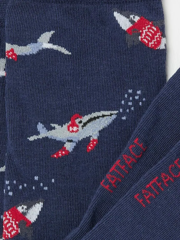 Men Socks Fat Face Navy Wilson The Whale Shelter Socks 1 Pack Men Socks Fat Face Navy Wilson The Whale Shelter Socks 1 Pack