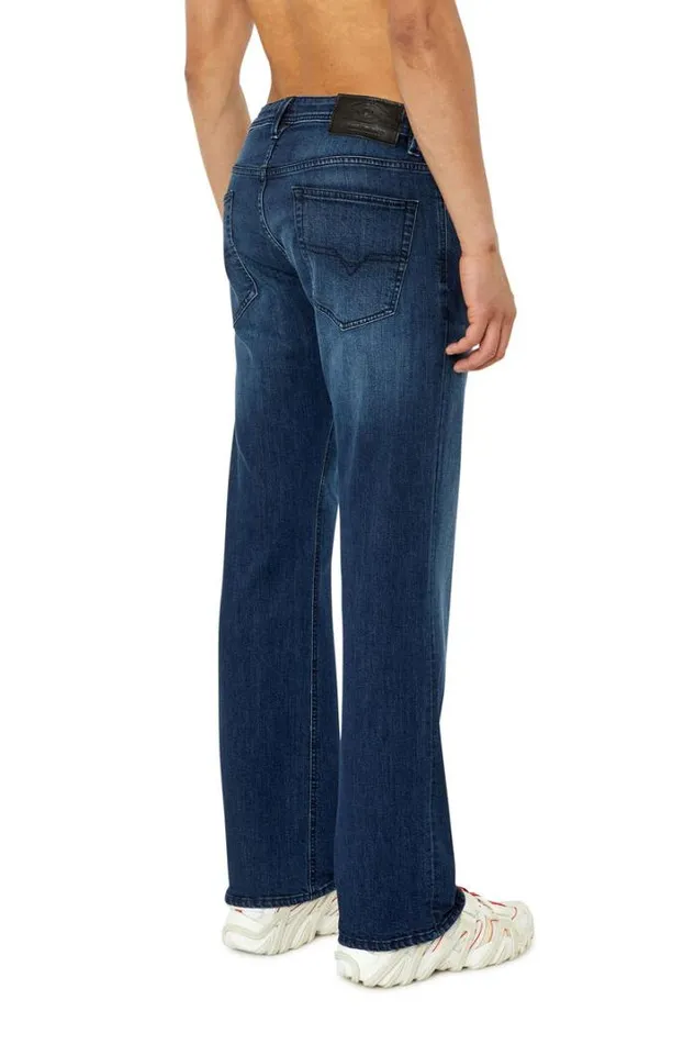 Men Straight Jeans 1985 Larkee E195w Dark Blue Diesel Straight Men Straight Jeans 1985 Larkee E195w Dark Blue Diesel Straight