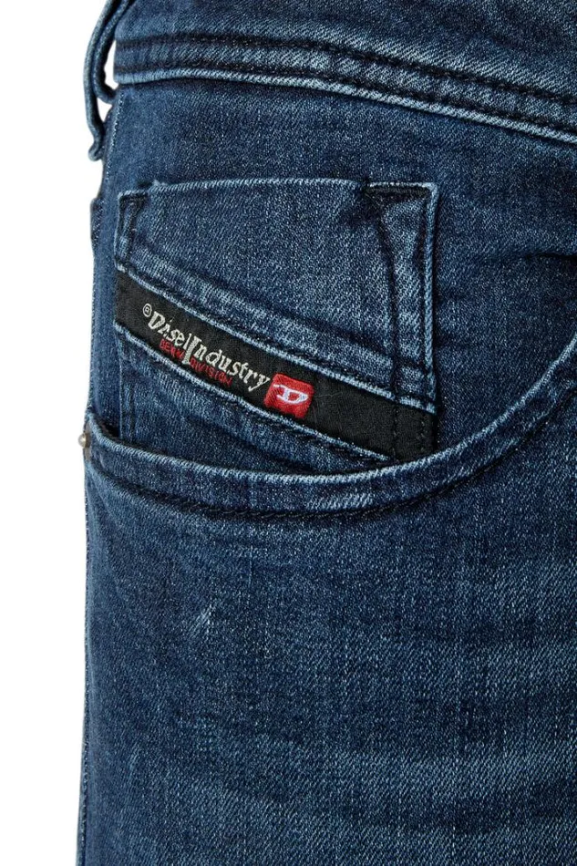 Men Straight Jeans 1985 Larkee E195w Dark Blue Diesel Straight Men Straight Jeans 1985 Larkee E195w Dark Blue Diesel Straight