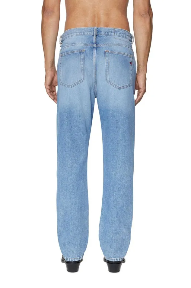 Men Straight Jeans 2020 DViker 09c15 Light Blue Diesel Straight Men Straight Jeans 2020 DViker 09c15 Light Blue Diesel Straight
