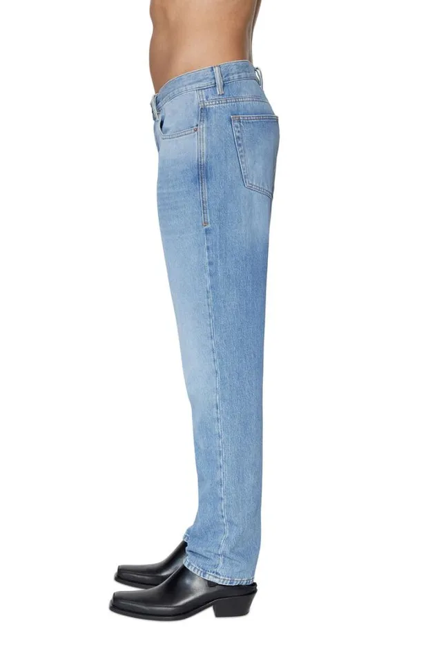 Men Straight Jeans 2020 DViker 09c15 Light Blue Diesel Straight Men Straight Jeans 2020 DViker 09c15 Light Blue Diesel Straight