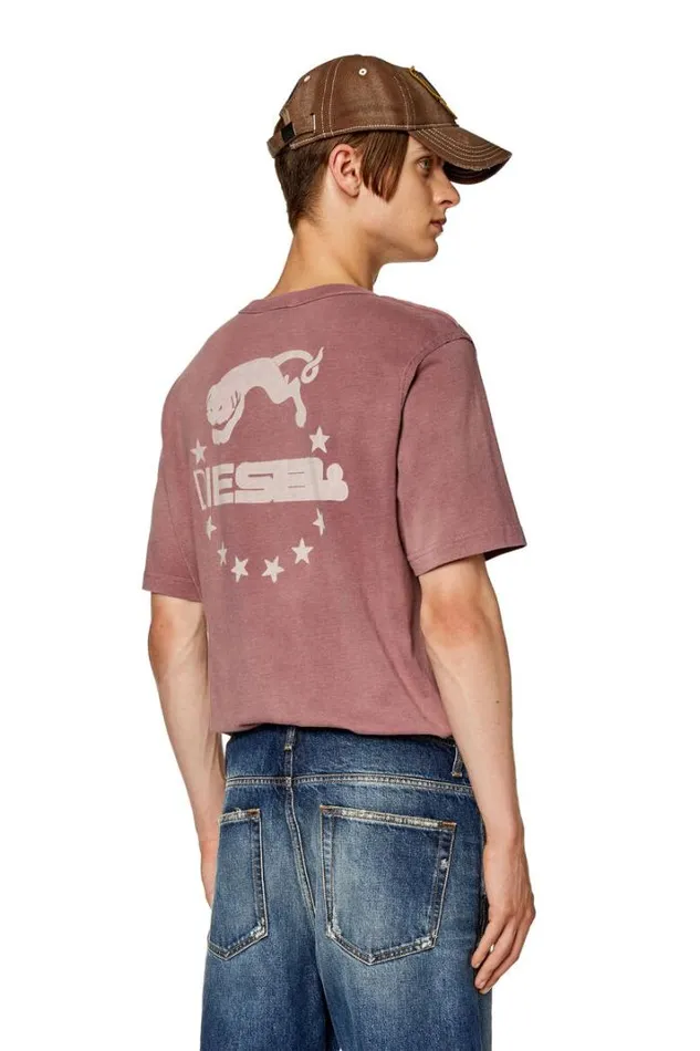 Men TJustRw Violet Diesel Tshirts