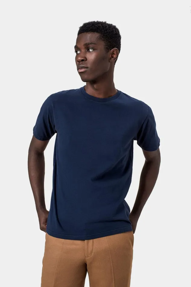 Men TShirts Colorful Standard Classic Organic Tee Sahara Camel