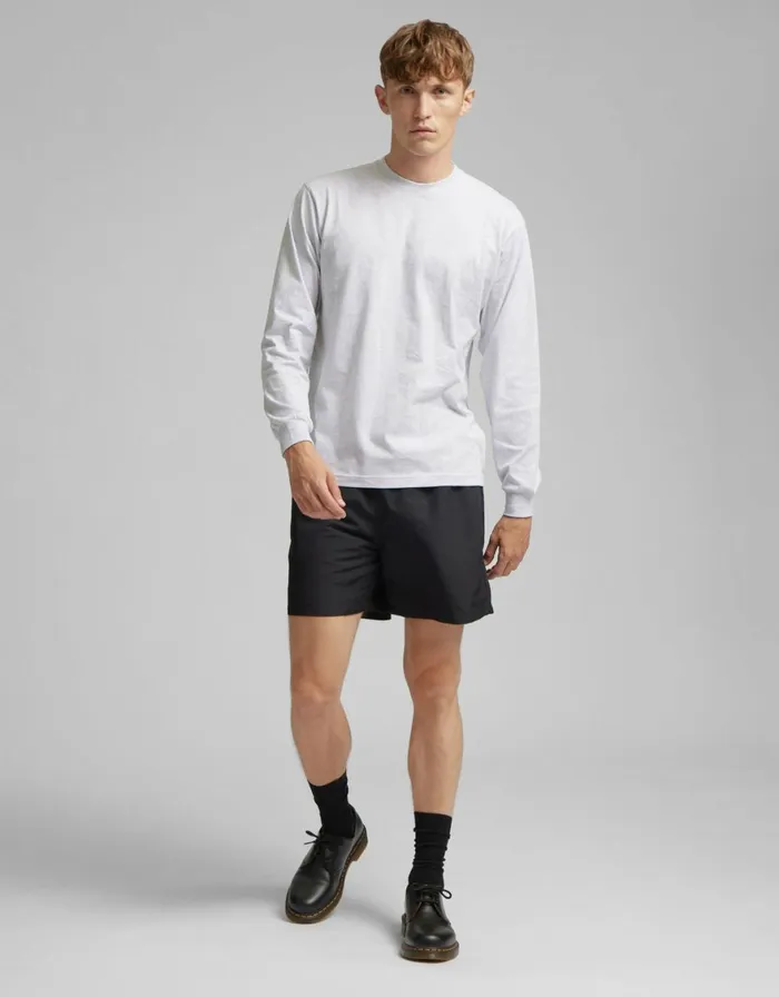 Men TShirts Colorful Standard Oversized Organic LS TShirt Optical White