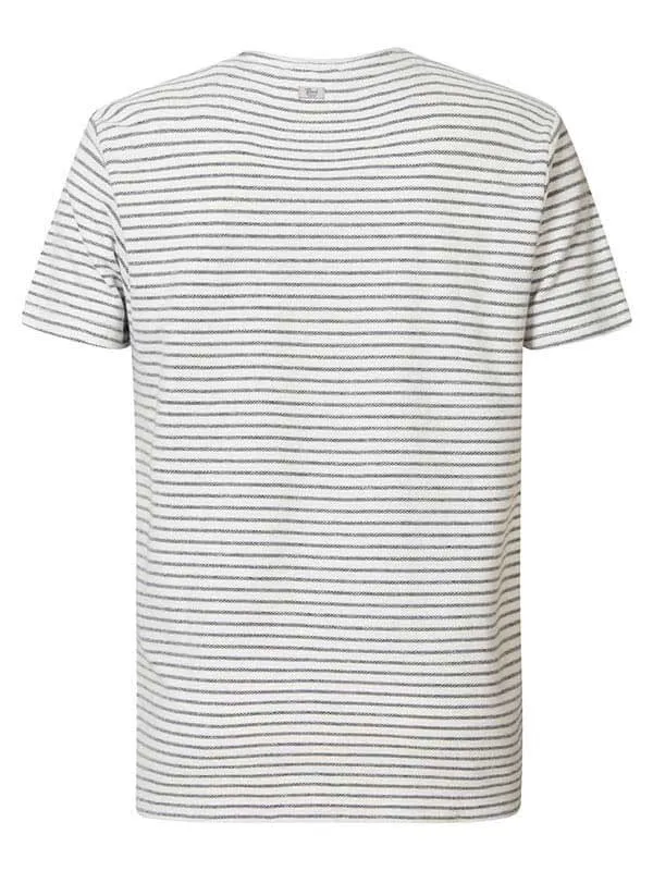 Men TShirts Petrol Industries Breton Tee Bright White