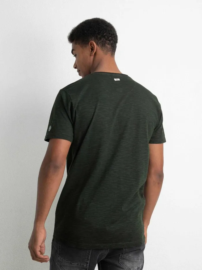 Men TShirts Petrol Industries Marl TShirt Forest Night