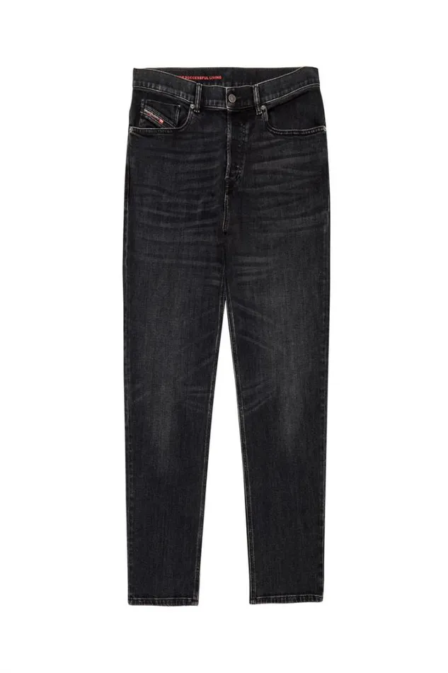 Men Tapered Jeans 2005 DFining 09b83 Blackdark Grey Diesel Tapered Men Tapered Jeans 2005 DFining 09b83 Blackdark Grey Diesel Tapered