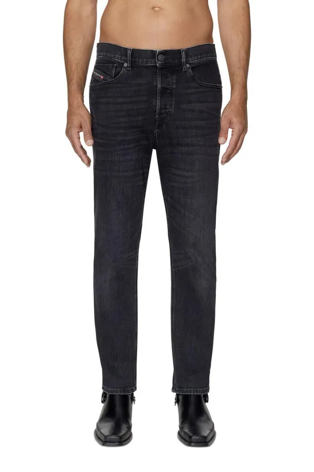 Men Tapered Jeans 2005 DFining 09b83 Blackdark Grey Diesel Tapered Men Tapered Jeans 2005 DFining 09b83 Blackdark Grey Diesel Tapered