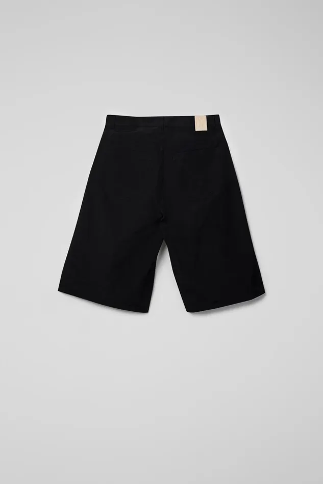 Men Tech Shorts Black CottonNylon Shorts Camper TrousersandShorts Men Tech Shorts Black CottonNylon Shorts Camper TrousersandShorts