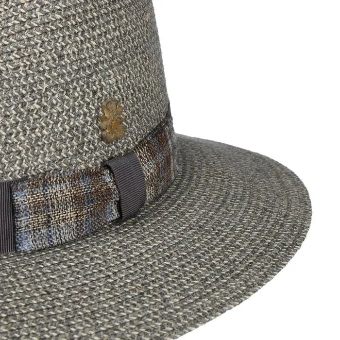 Men Traveler Hats Mayser Pelino Classic Linen Hat Zechbauer Gray Men Traveler Hats Mayser Pelino Classic Linen Hat Zechbauer Gray