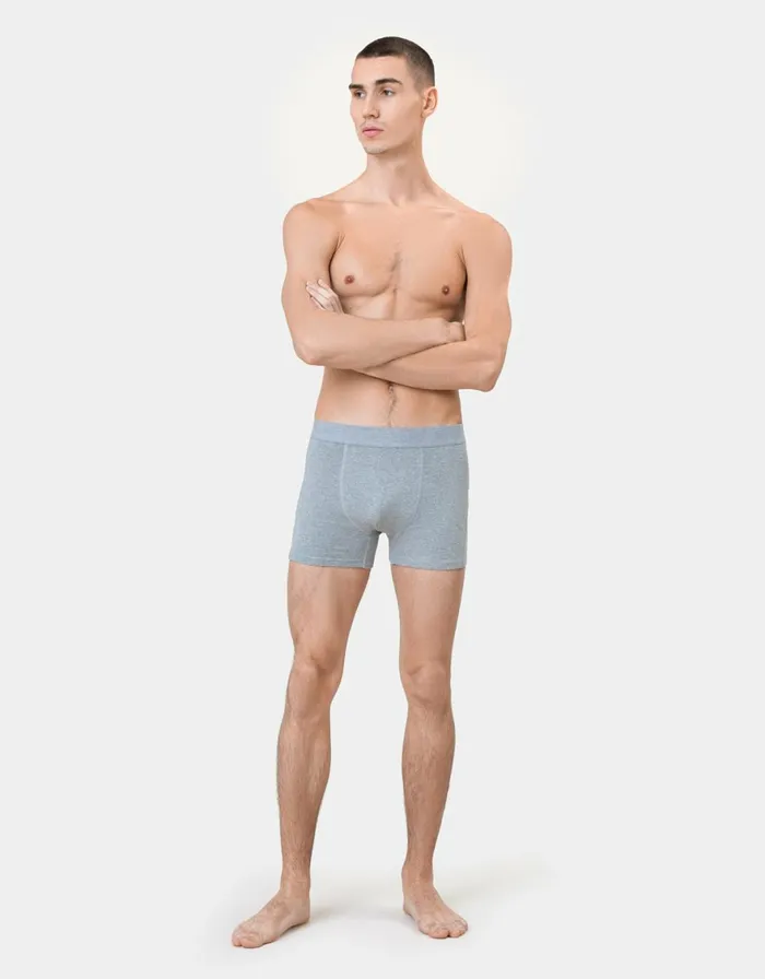 Men Underwear Colorful Standard Classic Organic Boxer Briefs Optical White