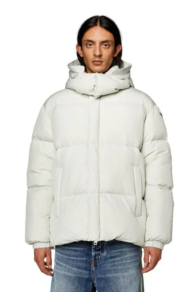 Men WRolfys White Diesel Outerwear And Jackets Men WRolfys White Diesel Outerwear And Jackets