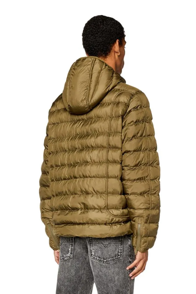 Men WScottys Military Green Diesel Outerwear And Jackets Men WScottys Military Green Diesel Outerwear And Jackets
