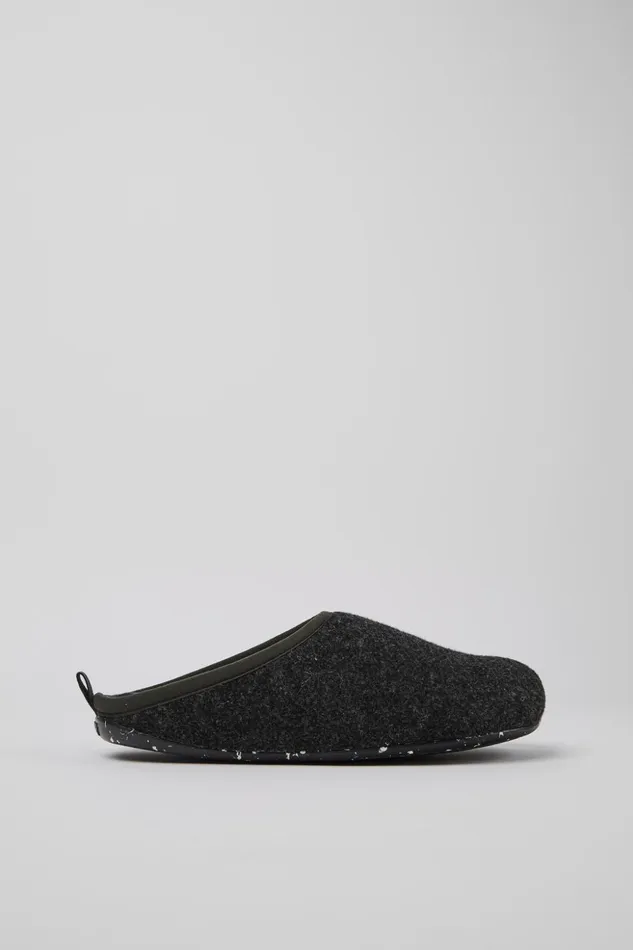 Men Wabi Gray Slippers Camper Non Leather Shoes Men Wabi Gray Slippers Camper Non Leather Shoes